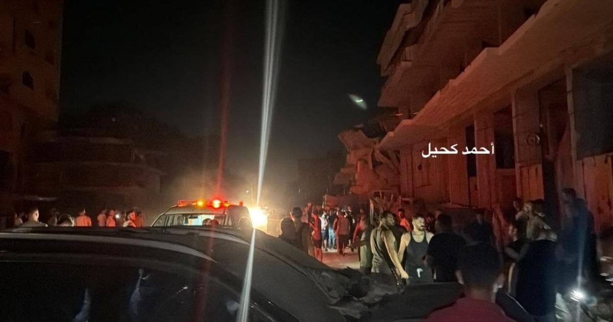 Israeli drone strikes vehicle west of Gaza, causing three injuries