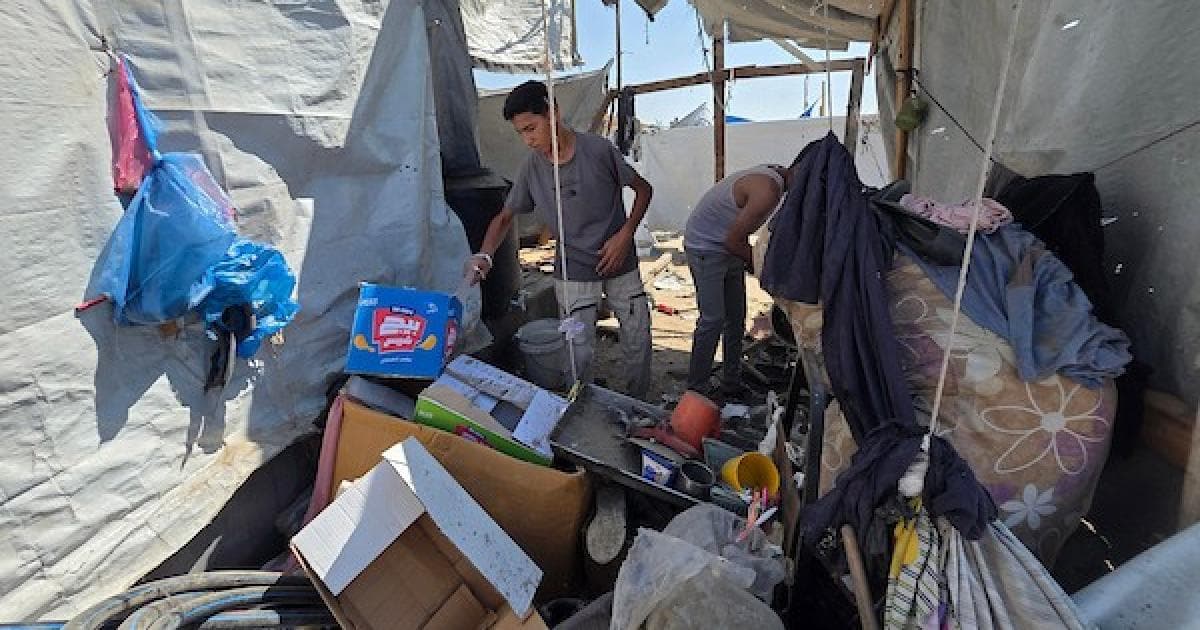 Occupation harms displaced in Gaza