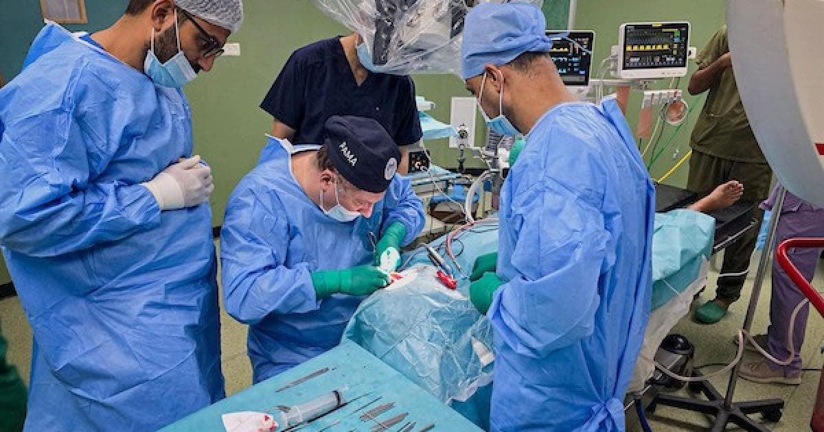 Child in Gaza receives cochlear implant amid crisis