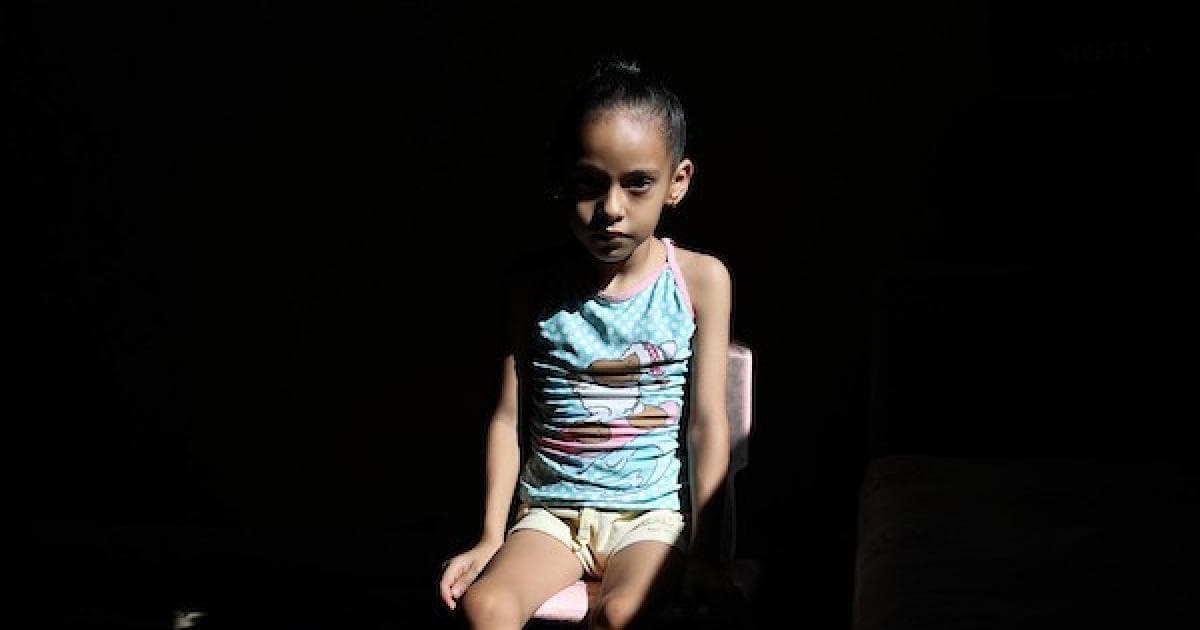 Six-year-old Sila injured in Gaza missile strike
