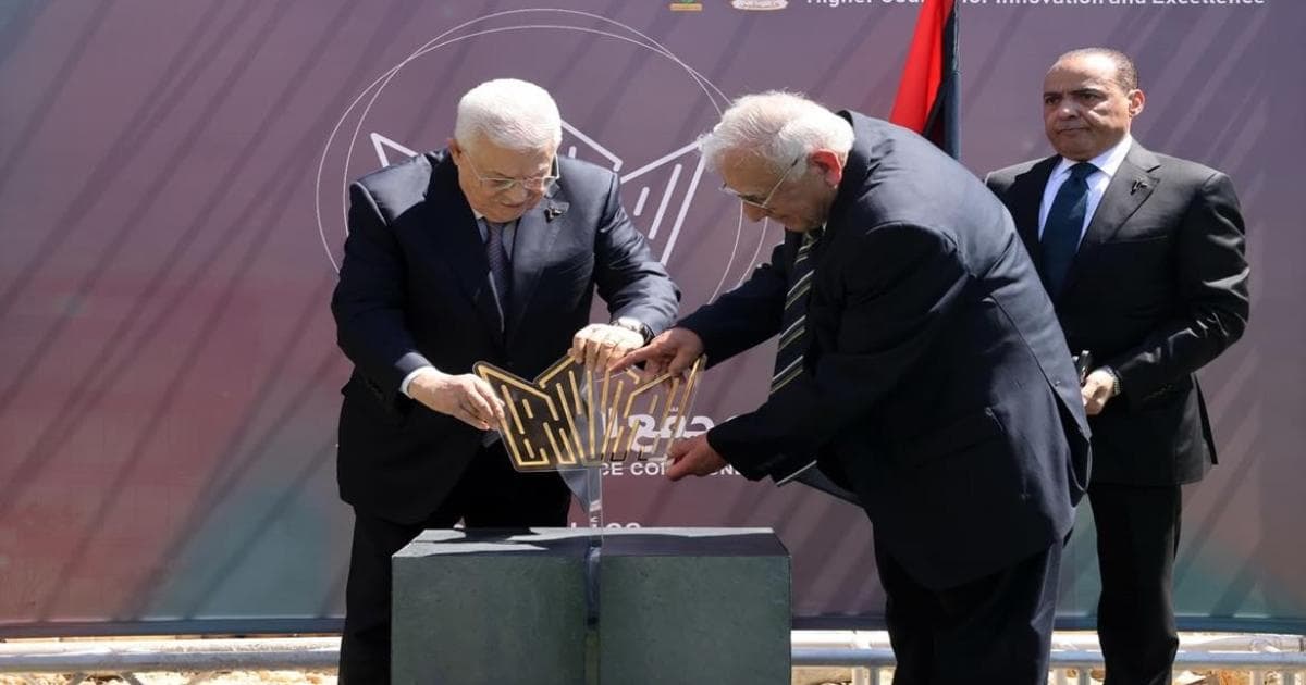 President Abbas inaugurates Creativity Complex in Sarda