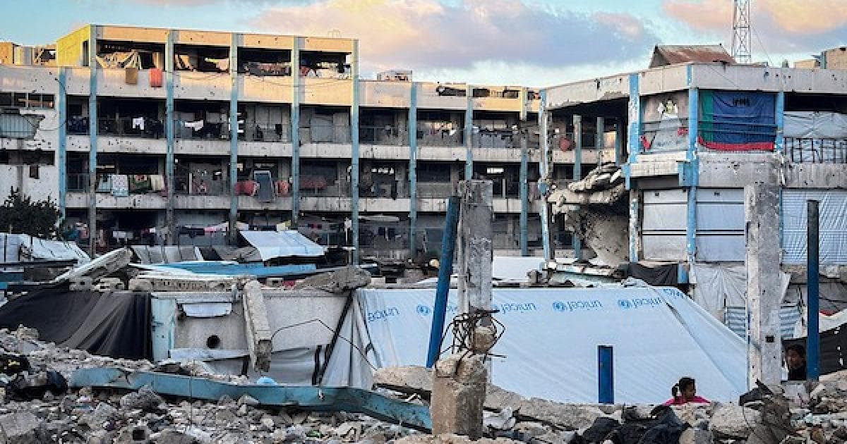 Gaza Schools Amid Displacement