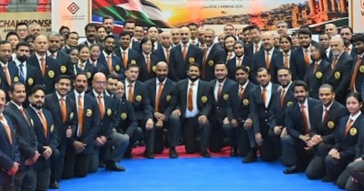 Gold and Silver for Palestine in Jordan Karate
