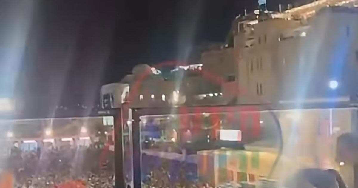 Netanyahu at Western Wall amid settler gatherings
