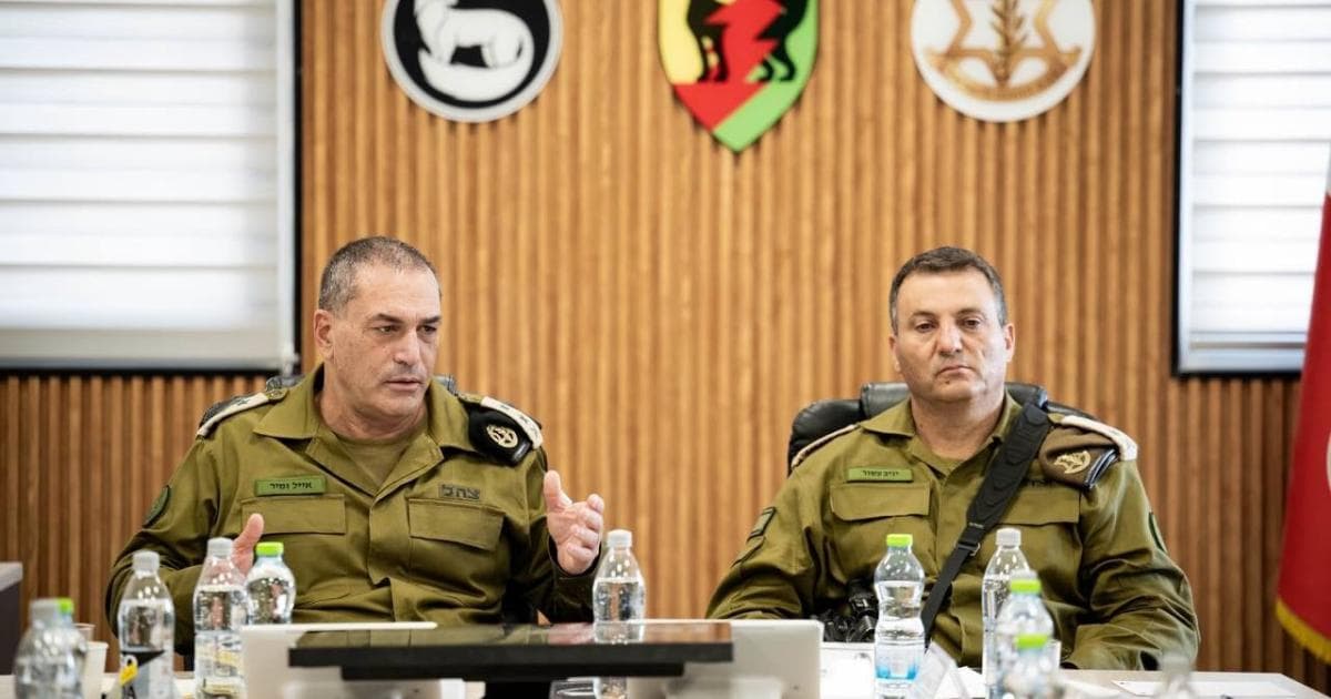 Zamir reviews Gaza Brigade training