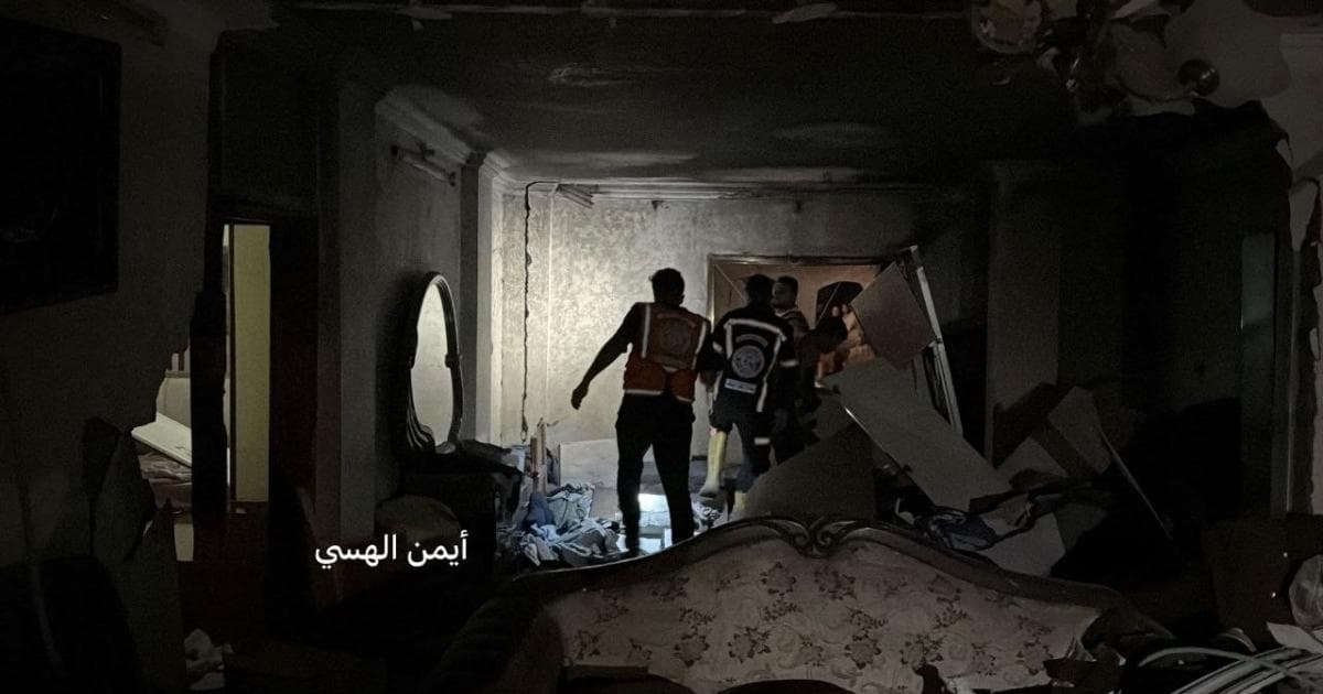 استشهاد أكرم ياسين وزوجته بقصف بغزة