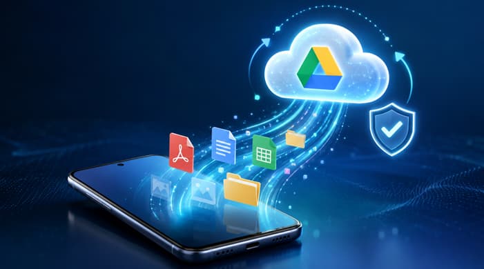 أندرويد ينقل مستنداتك تلقائياً إلى Google Drive