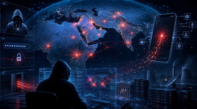 Cyber espionage rises in Middle East and Africa