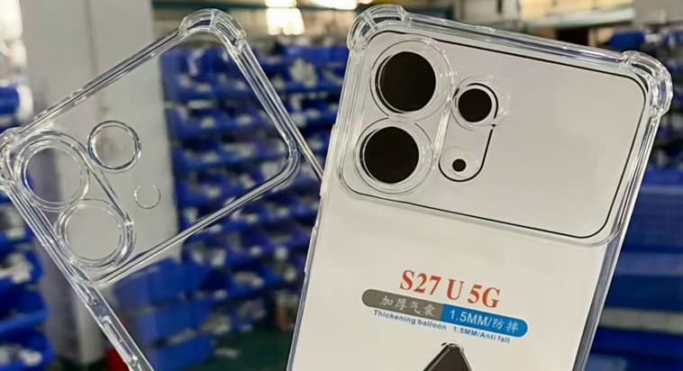 غطاء Galaxy S27 Ultra يظهر ترتيب الكاميرات