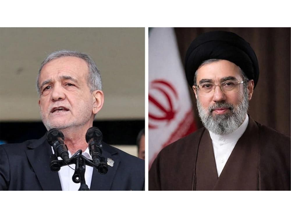 مجتبى خامنئي يلتقي بزشكيان