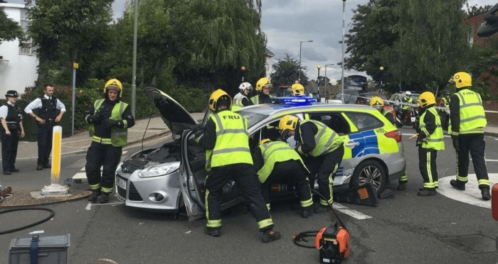 Seven Dead Including Officers in UK Crash