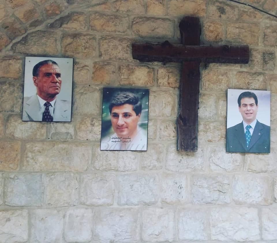 Family Mass Held for Bashir Gemayel