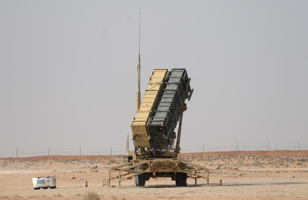 Saudi intercepts with Greek Patriot system