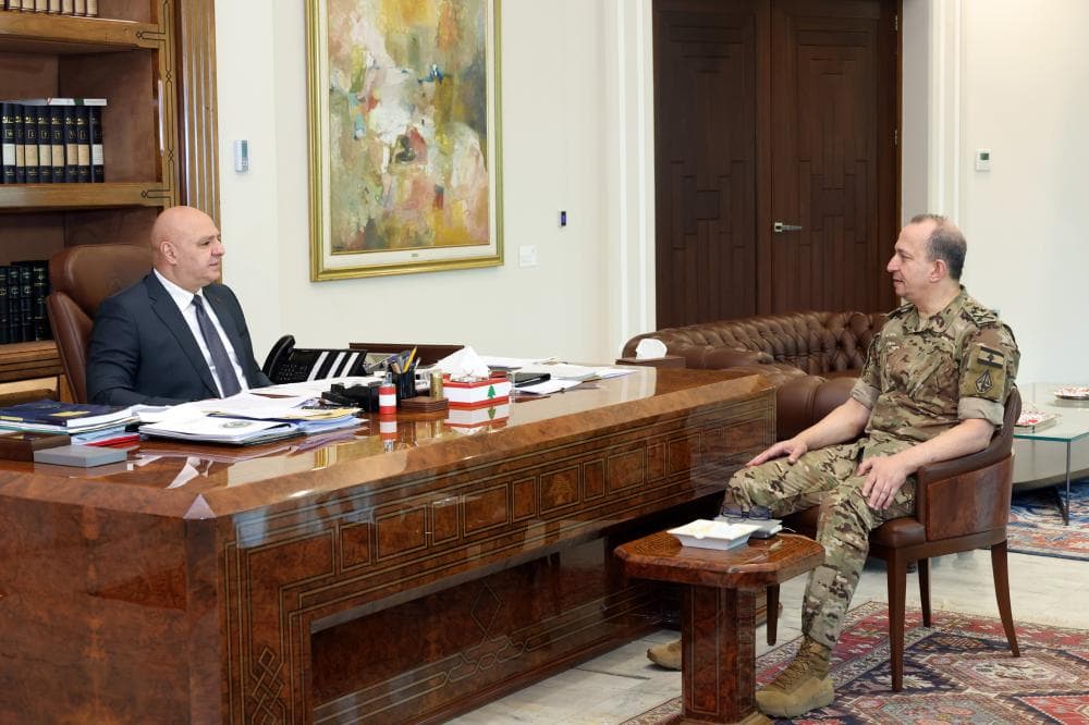 Hachek reports Cyprus trip to President Aoun
