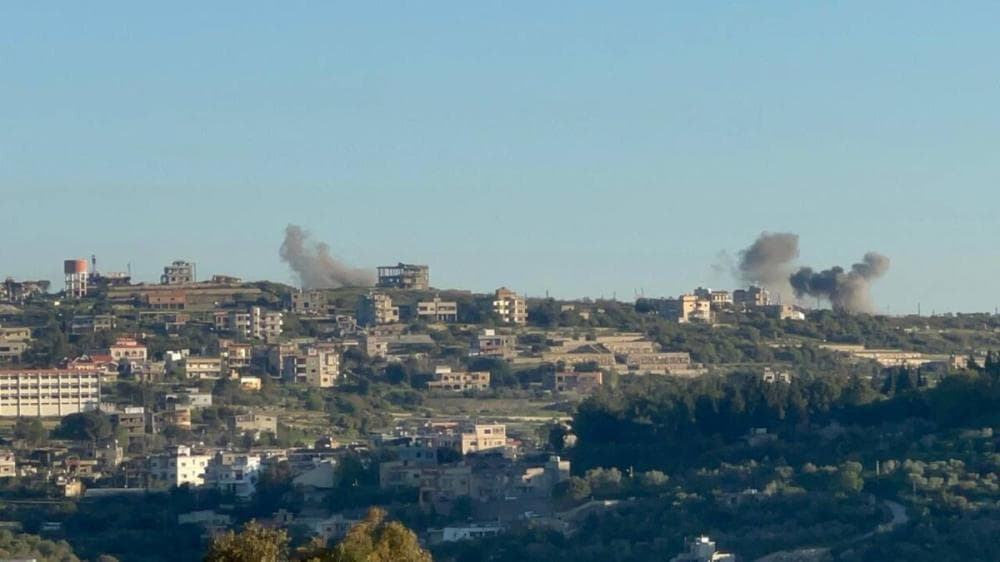 Israeli artillery hits Khirbat Arnoun