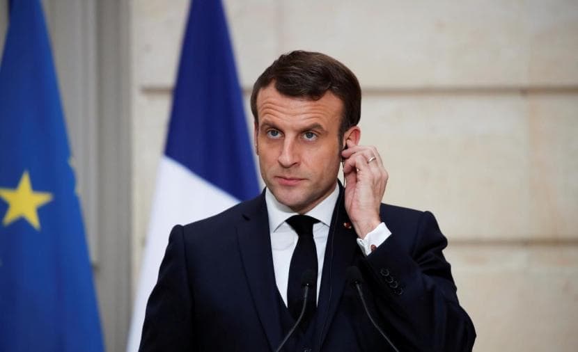 Macron condemns Gaza scenes