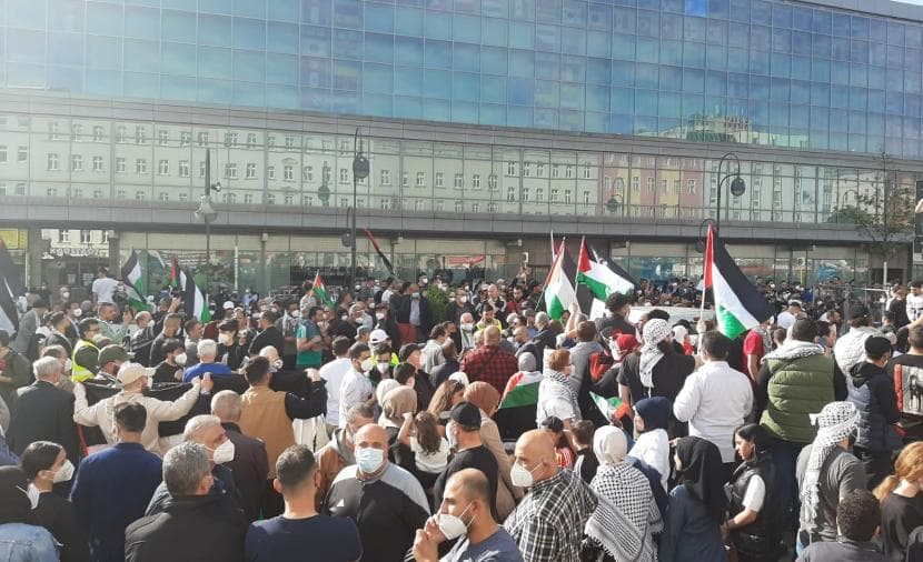 برلين تحتجز متظاهرين مؤيدين لفلسطين