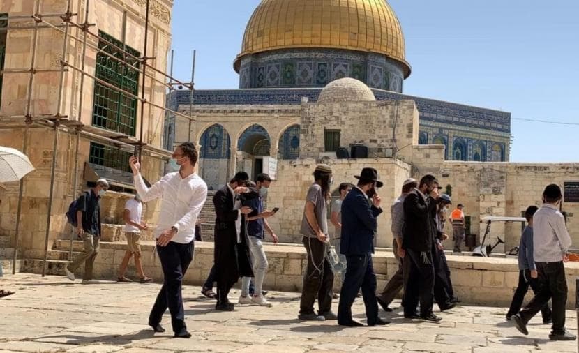 27830 مستوطن اقتحموا الأقصى ثلاثي 2026