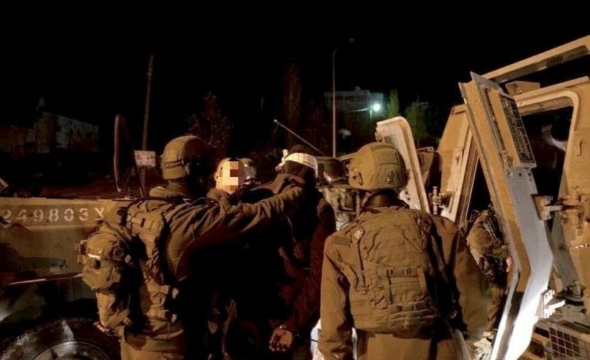 الاحتلال يعتقل 5 شرق بيت لحم ويحتجز 3 في طوباس