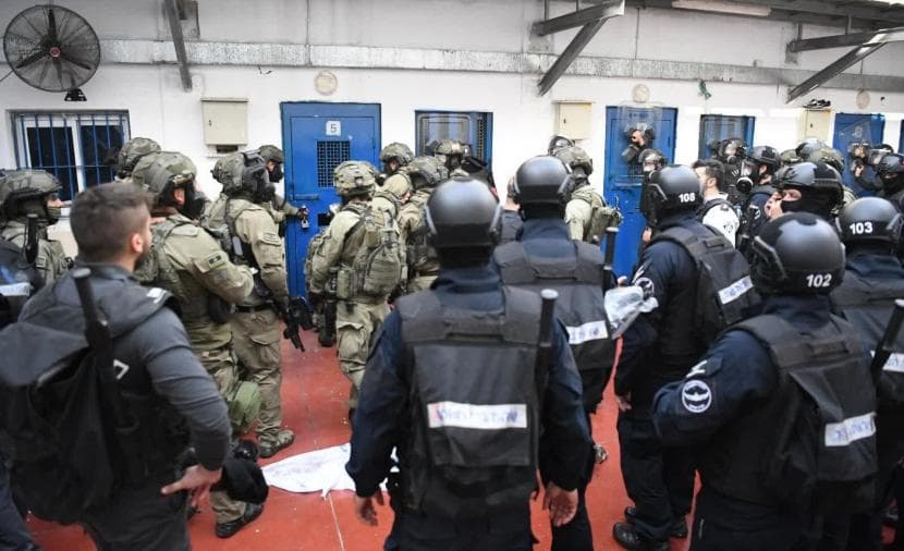 Forces storm Damoun Prison and mistreat female inmates