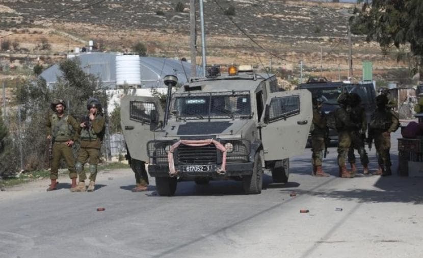 Israeli forcesconduct raid in Ata, Jerusalem