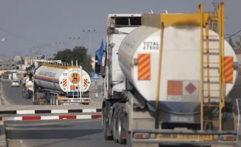 قطر تتفق على توريد 1.3 مليون لتر وقود لغزة