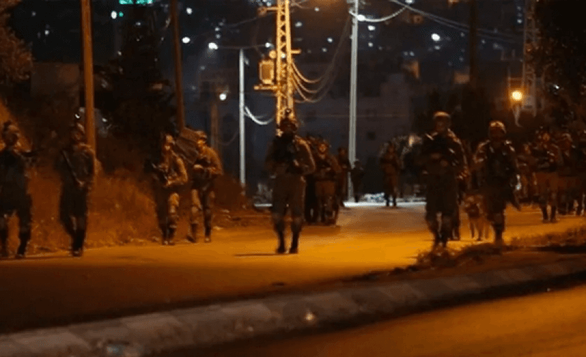 اقتحام الاحتلال يسبب مواجهات في بورين