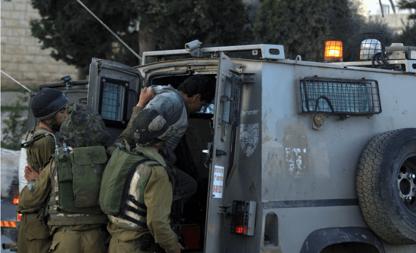 Occupation forces detain two residents south of Hebron