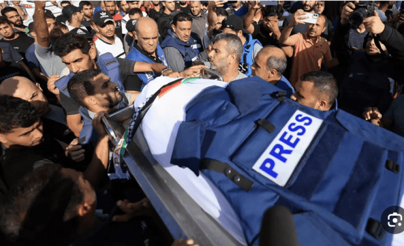 Center urges action to protect Palestinian journalists