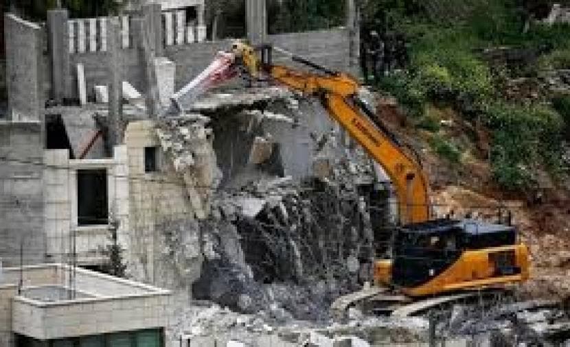 Occupation forces demolish Bethlehem homes