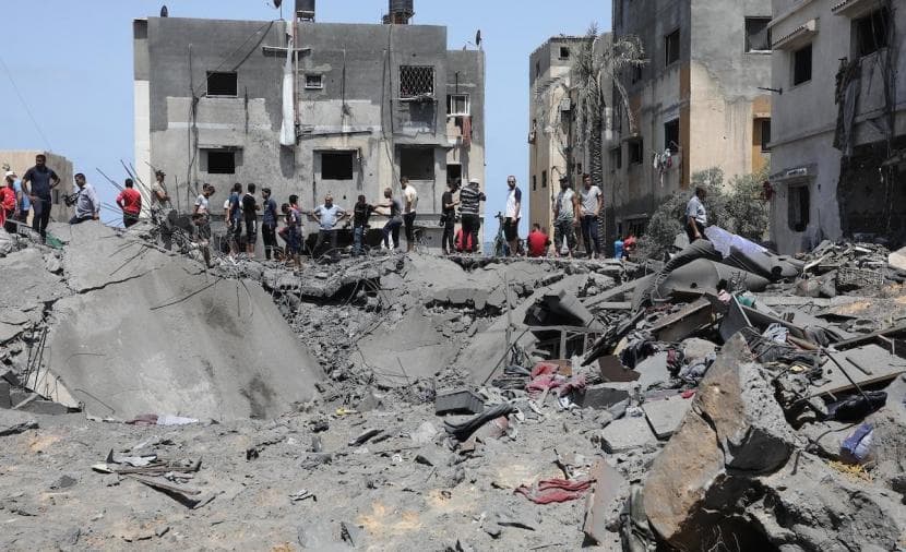 Israel shelling causes casualties west of Gaza