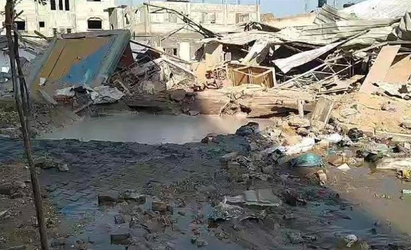 Gaza's Sewage System Faces Severe Crisis
