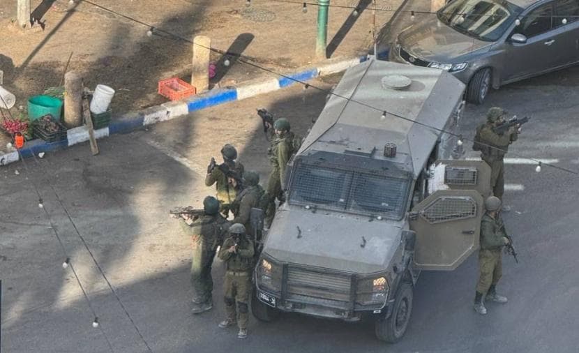 الاحتلال يحول منزلًا في جنوب نابلس إلى ثكنة