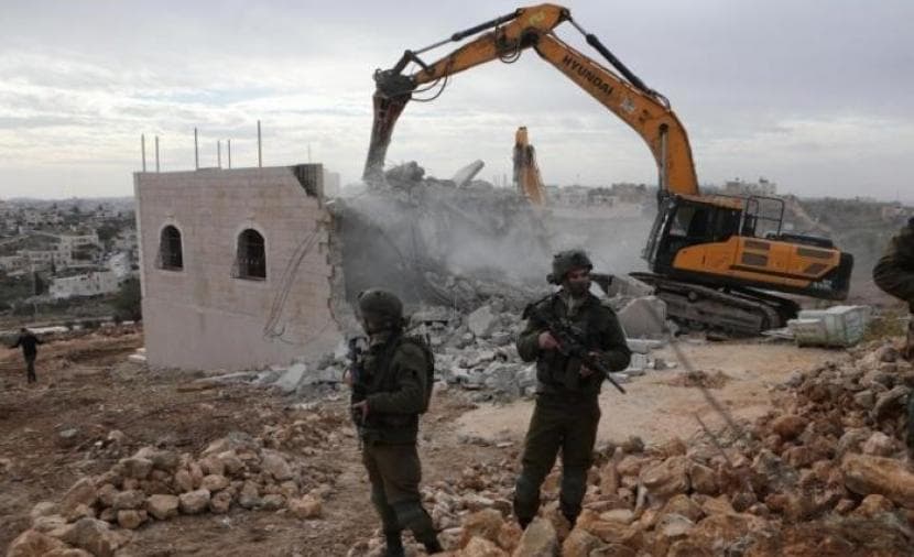 Occupation demolishes housing in Birin village