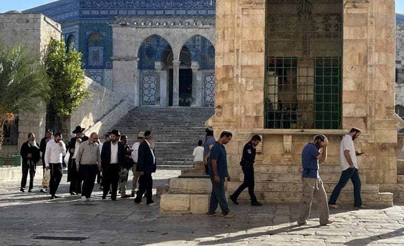اقتحام 153 مستوطنًا للمسجد الأقصى