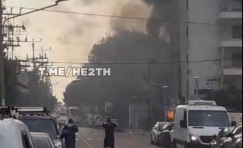 Female civilian injured in Gaza strike
