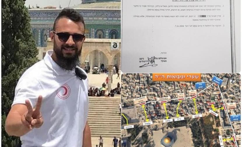 Occupation expels freed prisoner from Al-Aqsa Mosque for six months