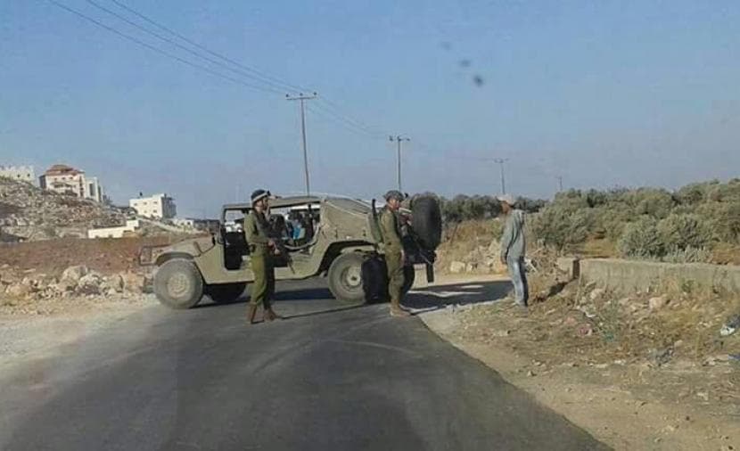 Occupation blocks village entrance before Nawasqan's burial
