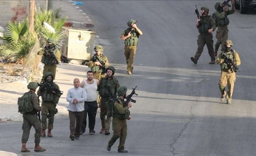 Arrests During Raids in West Bank and Jerusalem