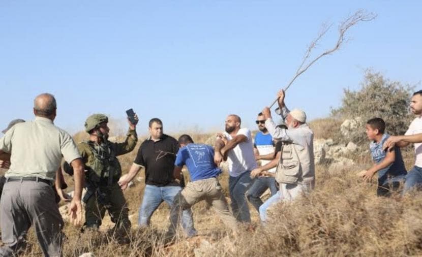 Fire erupts in Kafr Malek after occupation raid
