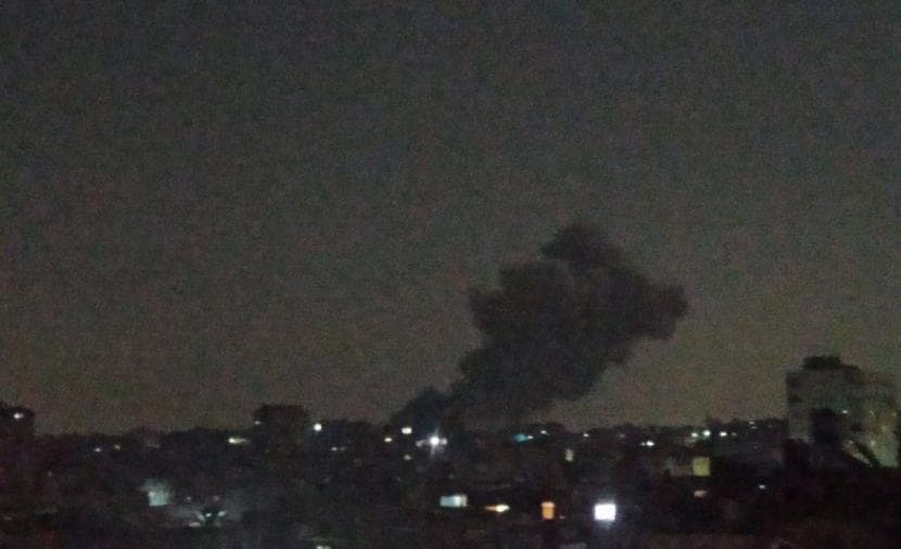 Three martyrs, including two children, amid Gaza airstrikes