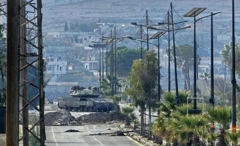 Occupation forces shell Eastern Red Hill in southern Syria