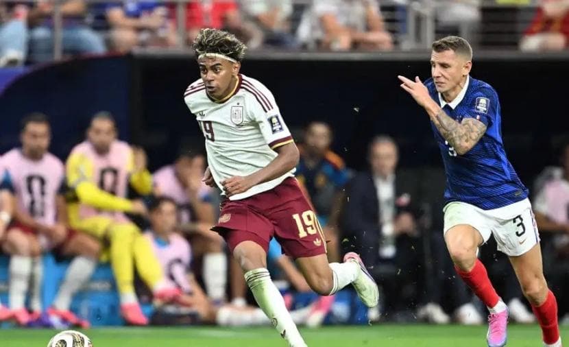 إسبانيا تذبح فرنسا وتتأهل لنهائي كأس العالم