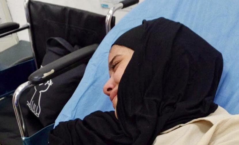 Child's body with injuries and closed clinics