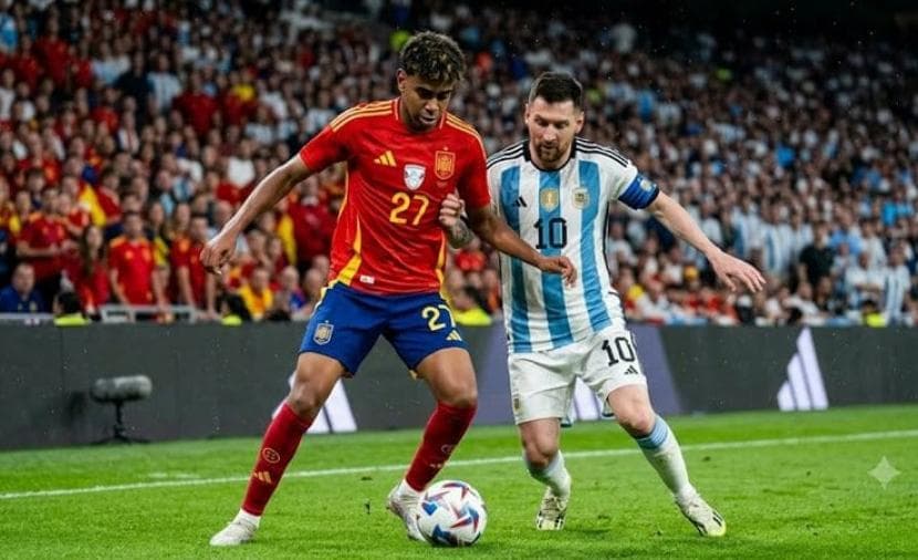 إسبانيا والأرجنتين في نهائي كأس العالم فكيف يقف الفلسطينيون