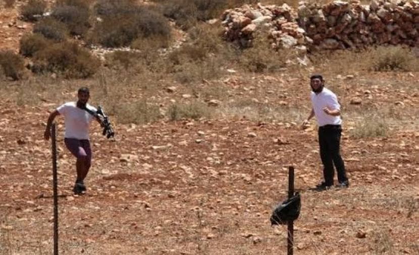 Settlers patrol northern Jordan Valley