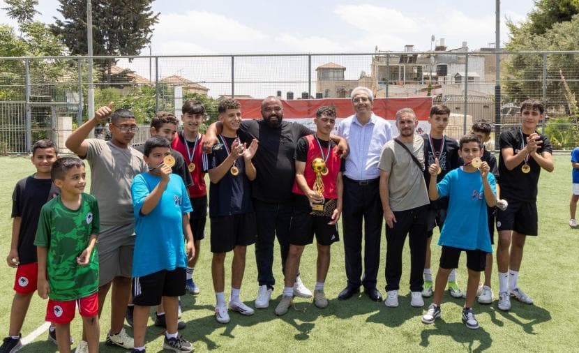 أول بطولة أطفال في القدس القديمة