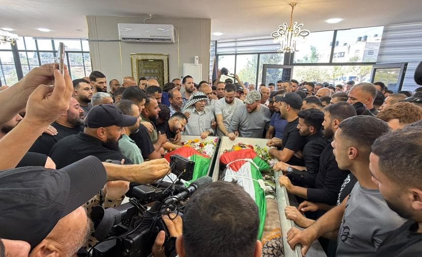 Funeral of Deir Jir martyrs