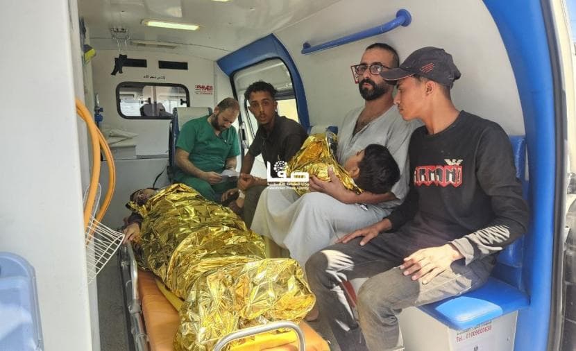 Khan Yunis tents bombed, casualties