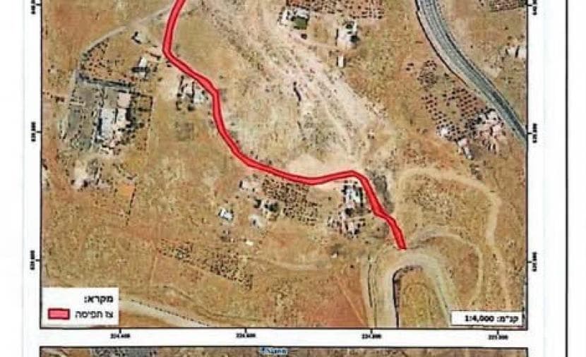 الاحتلال يسيطر على 5000 دونم بجبع القدس
